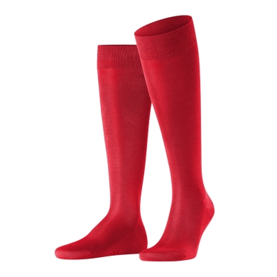 Falke Day Sock Tiago (Comfort in Everyday Work) knee-length red Men - 1 Pair