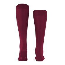 Falke Day Sock Tiago (Comfort in the Workplace) knee-length burgundy Men - 1 Pair