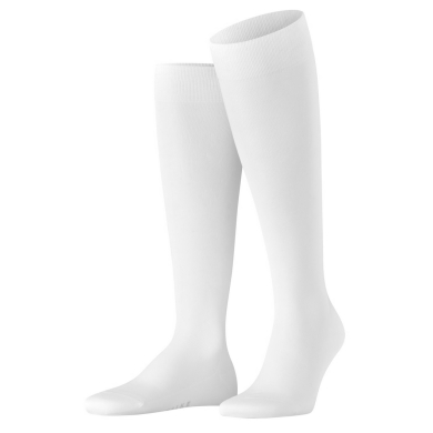 Falke Tiago Knee-High Socks New (Comfort in Everyday Work) White Men - 1 Pair