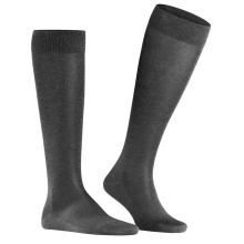 Falke Tiago Knee-High Socks New (Comfort in Everyday Work) Anthracite Grey Men - 1 Pair