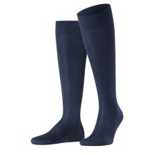 Falke Tiago Knee-High Socks New (Comfort in Everyday Work) Navy Blue Men - 1 Pair