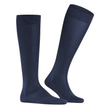 Falke Tiago Knee-High Socks New (Comfort in Everyday Work) Navy Blue Men - 1 Pair