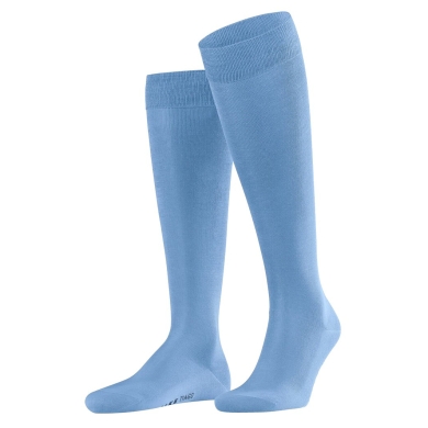 Falke Tiago Knee-High Socks New (Comfort in Everyday Work) Light Blue Men - 1 Pair