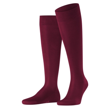 Falke Tiago Knee-High Socks New (Comfort in Everyday Work) Burgundy Men - 1 Pair