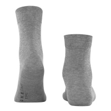 Falke Tiago Day Sock (sustainable cotton) Short Socks grey Men - 1 Pair