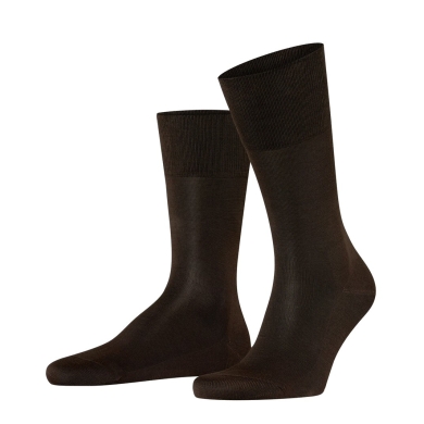 Falke Tiago New Daily Sock (Comfort in Everyday Work) short dark brown Men - 1 Pair