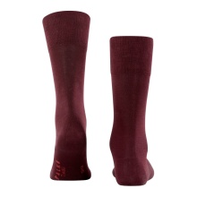 Falke Tiago New Day Sock (Comfort in Everyday Work) short wine red Men - 1 Pair