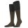 Falke Uptown Tie Knee-High Socks (Business Knee-High Socks, made of cotton) anthracite grey Men - 1 Pair