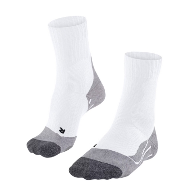 Falke Tennis Sock PL2 (medium cushioning) white/grey men's - 1 pair