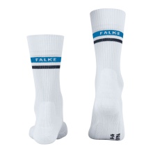 Falke Tennis Sock TE4 Classic (with stabilization function, light cushioning) white/blue Women - 1 Pair