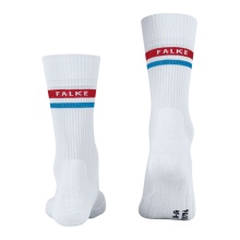 Falke Tennis Sock TE4 Classic (with stabilization function, light cushioning) white/red Women - 1 Pair