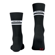 Falke Tennis Sock TE4 Classic (with stabilization function, light cushioning) black/white Women - 1 Pair