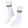 Falke Tennis Socks TE4 Classic (with stabilization function, light cushioning) white/red Men - 1 Pair