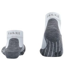 Falke Tennis Sock TE4 Short (with stabilization function, light cushioning) white/grey Women - 1 Pair