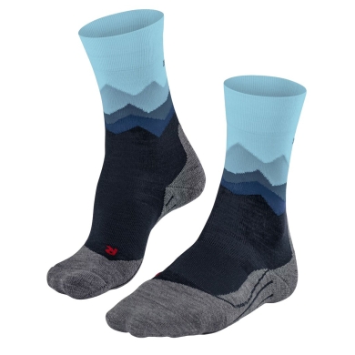 Falke Trekking Sock Crew TK2 Explore (Merino Wool Mix) navy blue Women - 1 Pair