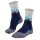 Falke Trekking Sock Crew TK2 Explore (Merino Wool Mix) Dark Blue Women - 1 Pair