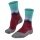 Falke Trekkingsocke Crew TK2 Explore (Merino Wool Mix) berrypink/green Women - 1 Pair