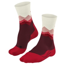 Falke Trekking Sock Crew TK2 Explore (Merino Wool Mix) Merlot Red Women - 1 Pair