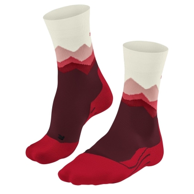 Falke Trekking Sock Crew TK2 Explore (Merino Wool Mix) Merlot Red Women - 1 Pair