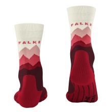 Falke Trekking Sock Crew TK2 Explore (Merino Wool Mix) Merlot Red Women - 1 Pair