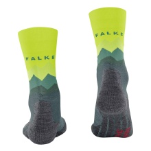 Falke Trekking Sock Crew TK2 Explore (Merino Wool Mix) steel gray/green Men - 1 Pair