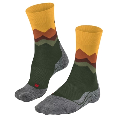 Falke Trekkingsocke Crew TK2 Explore (Merino Wool Mix) dark green Men - 1 Pair