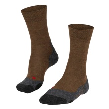 Falke Trekking Sock Crew TK2 Explore Melange (medium cushioning) moccabraun Men - 1 Pair