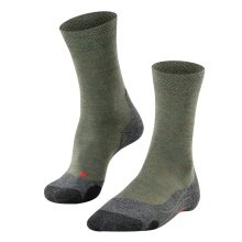 Falke Trekking Sock Crew TK2 Explore Melange (medium cushioning) ivy green Men - 1 Pair