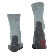 Falke Trekking Sock Crew TK2 Explore Melange (medium cushioning) blue Women - 1 pair