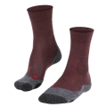 Falke Trekking Sock Crew TK2 Explore Melange (medium cushioning) burgundy Women - 1 Pair