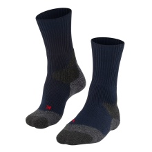 Falke Trekking Sock Crew TKX Expedition (Merino Wool Mix) Navy Blue Women - 1 Pair