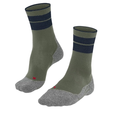 Falke Trekking Sock Crew TK Stabilizing (Merino Wool Mix) Dark Green Men - 1 Pair