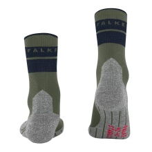 Falke Trekking Sock Crew TK Stabilizing (Merino Wool Mix) Dark Green Men - 1 Pair