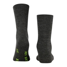 Falke Trekking Sock Crew Walkie Light (climate-regulating Merino wool) dark grey Women/Men - 1 Pair