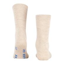 Falke Trekkingsocke Crew Walkie Light (climate-regulating merino wool) beige Women/Men - 1 Pair