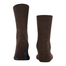 Falke Trekkingsocke Crew Walkie Light (climate-regulating Merino wool) dark brown Women/Men - 1 Pair