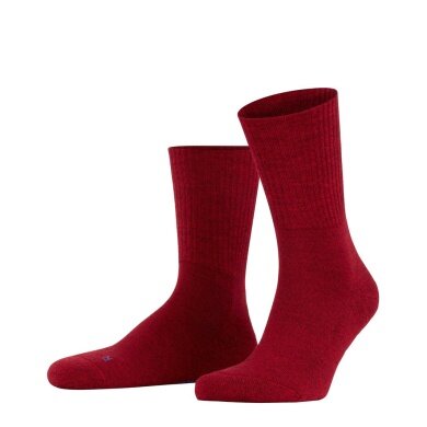 Falke Trekkingsocke Crew Walkie Light (climate-regulating merino wool) burgundy Women/Men - 1 Pair