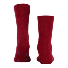 Falke Trekkingsocke Crew Walkie Light (climate-regulating merino wool) burgundy Women/Men - 1 Pair