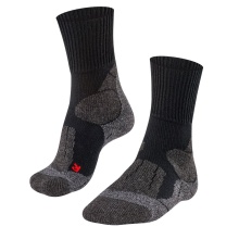 Falke Trekking Sock TK1 (Merino Wool for demanding mountain tours) black Men - 1 Pair