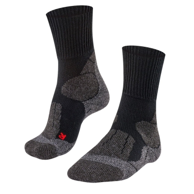 Falke Trekking Sock TK1 (Merino Wool for demanding mountain tours) black Men - 1 Pair