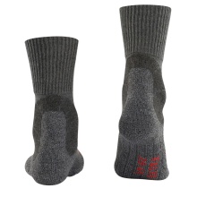 Falke Trekking Sock TK1 (Merino wool, for demanding mountain tours) asphalt grey Men - 1 Pair