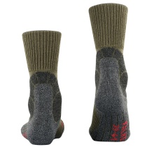 Falke Trekkingsocke TK1 (Merino wool for demanding mountain tours) olive green Men - 1 pair