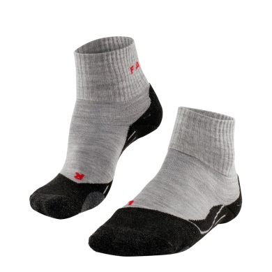 Falke Trekking Sock TK2 Explore Short (for light terrain) light grey Women - 1 Pair