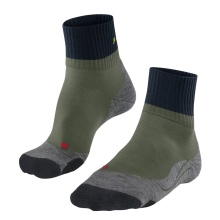 Falke Trekking Sock TK2 Explore Short (high wearing comfort) herb green Men - 1 Pair