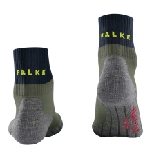 Falke Trekking Sock TK2 Explore Short (high wearing comfort) herb green Men - 1 Pair