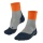 Falke Trekking Sock TK2 Explore Short Cool grey/orange Men - 1 Pair