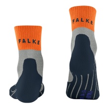 Falke Trekking Sock TK2 Explore Short Cool grey/orange Men - 1 Pair