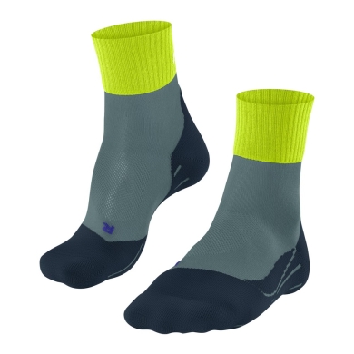 Falke Trekking Sock TK2 Explore Short Cool steel grey/green Men - 1 Pair