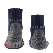 Falke Trekking Sock TK2 Short (Merino Wool Mix) Navy Blue Kids - 1 Pair