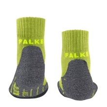 Falke Trekking Sock TK2 Short (Merino Wool Mix) Lime Green Kids - 1 Pair